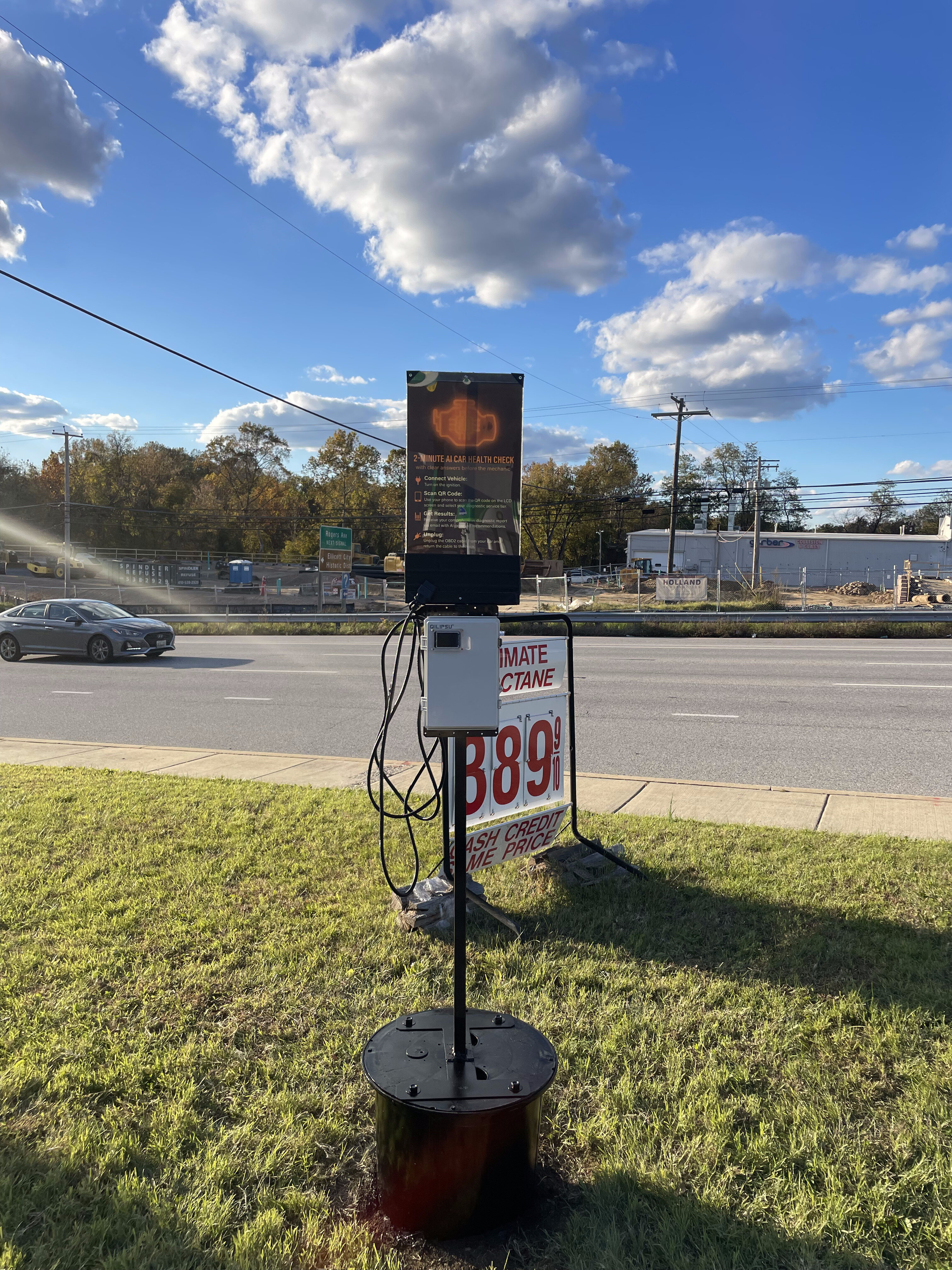 OBD Kiosk Diagnostic Station