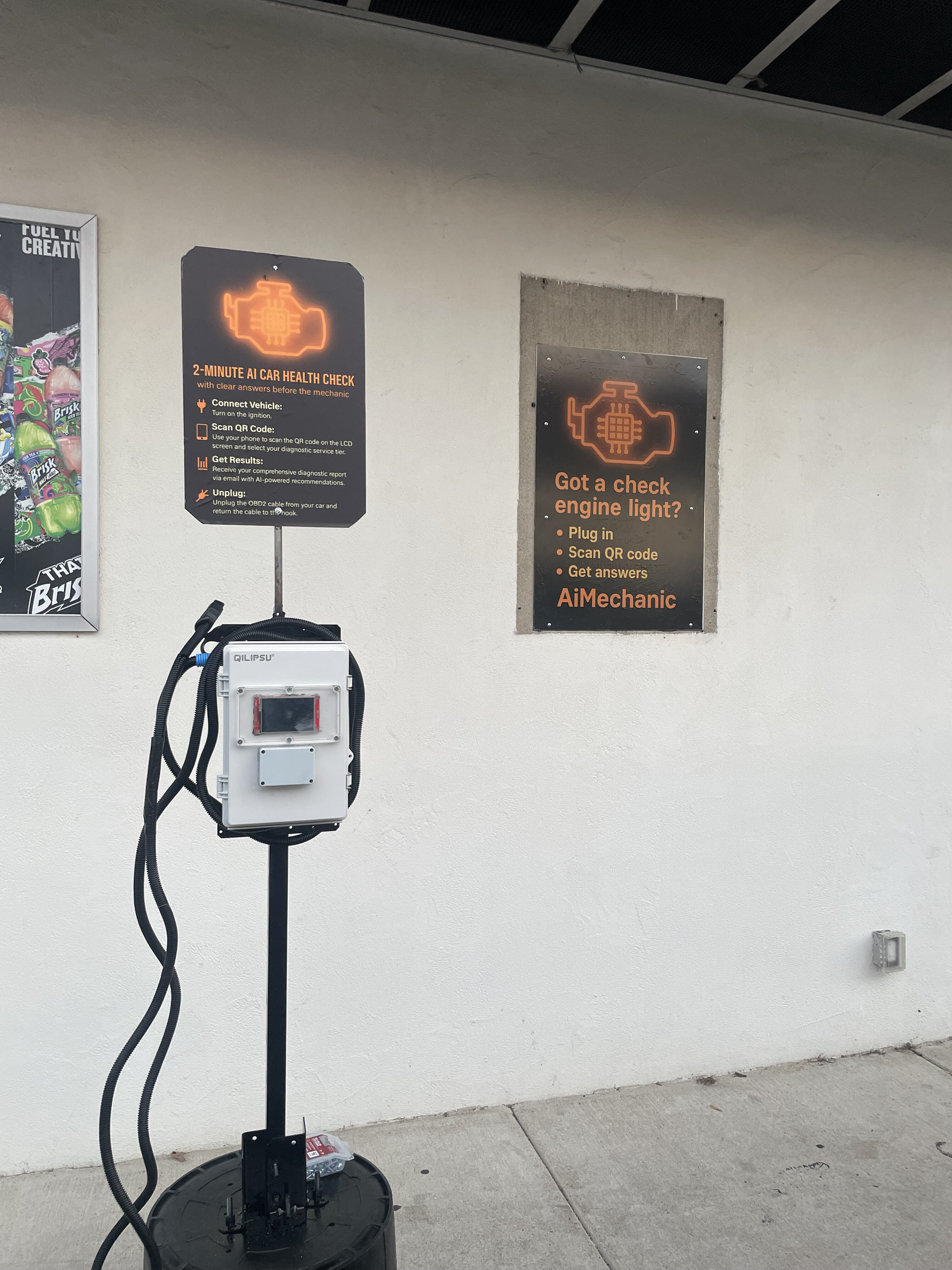 OBD Kiosk Equipment View